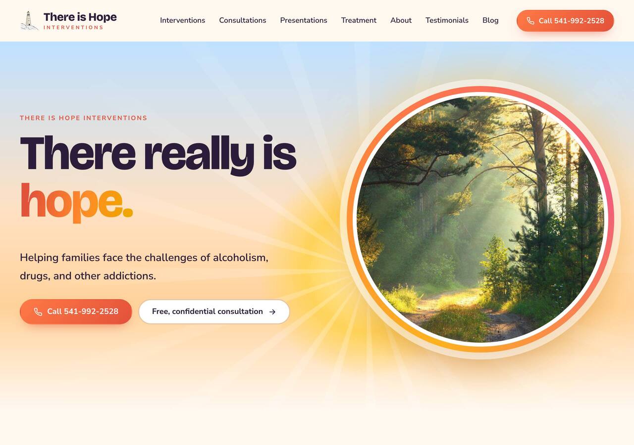 Design C, Sunrise, home page